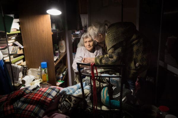 Lisa Johnston | lisajohnston@archstl.org  | Twitter: @aeternusphoto 

Dixie Freeman does not have a car or phone and needed to evacuate from her lower Valley Park house as flood waters approached the levee capacity. She needed help to get her 94-year-old disabled mother, Nora Dell, two dogs and a cherished cockatiel out of the house. 

Dixie tried to explain to her mother that they needed to leave but her mother cried in fear, "What are you doing to me?! Why so I have to leave? I do not want to loose my house."

Freeman lost a two-story house in the flood of 1982. "This is just terrible," it chaos," she said.

The Meremac River is cresting  today overflowing into the communities of Fenton and Valley Park, MO. Mandatory evacuations are underway in Valley Park where the river is expected to breach the levee. 

Missouri Gov. Jay Nixon activated the Missouri National Guard Tuesday afternoon in response to flooding after days of heavy rain and predicted record river levels.

The Guard will provide security in evacuated areas and direct traffic from road closures. 

Nixon stopped in Perryville Tuesday to discuss flooding.

Water levels in some locations along the Mississippi River are currently predicted to match or exceed the records set during the Great Flood of 1993.